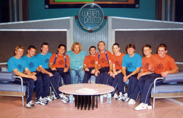 2000_Barrenwette-Wetten Dass-Gruppenbild mit Gottschalk